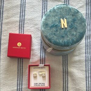 Addison Blvd Sterling Silver Earrings